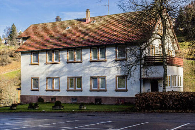 Von Mez errichtetes Gebäude 